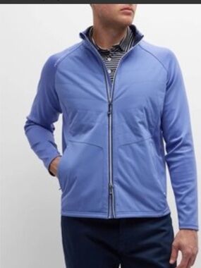 NWOT Peter Millar Merge Elite Hybrid Jacket Mens Medium Port Blue